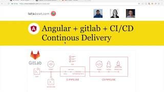 Angular Continuous Delivery / Deployment with gitlab-ci (stage + prod)