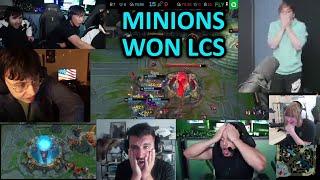 [Compilation] Casters and Streamers reaction to Minions winning LCS in TL vs FLY 2024 Summer Finals