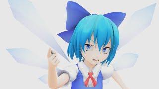 Cirno says Baka! in ⑨ variations