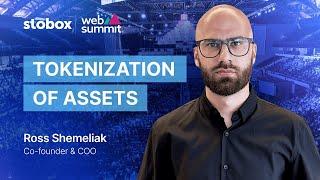 Ross Shemeliak, Co-Founder of Stobox, at Web Summit 2024 about RWA.