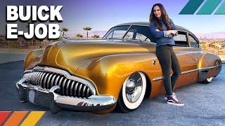 BUICK E-JOB: The Art of Cutting & Hand-Forming a Traditional Kustom '49 Buick Sedanette | EP30