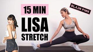 BLACKPINK LISA INSPIRED FULL BODY STRETCH | 15 Min Daily Stretch Routine For Flexibility | Mish Choi