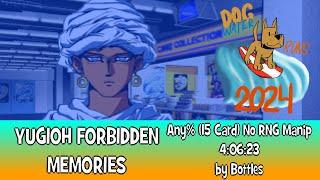 Yugioh: Forbidden Memories by Bottles in 4:06:23 - Dogwater Runs 2024
