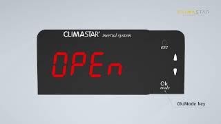 11 Activar y desactivar función ventana abierta display TOUCH CLIMASTAR