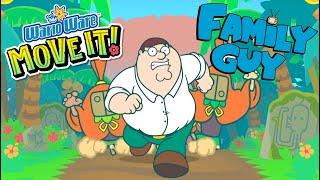 Peter Griffin in Wario Stage - WarioWare Move It!