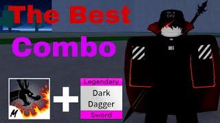 The Best Dark Dagger One Shot Combo | Roblox | Blox Fruits Update 17 Part 2 | Viri17 |