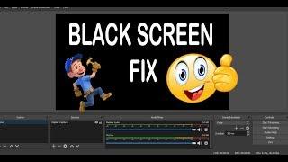 How To Fix OBS Black Screen (windows 10 new update)