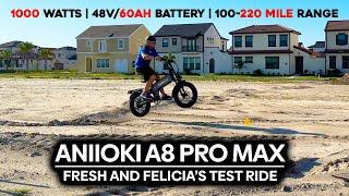 The 1000W Aniioki A8 Pro Max Electric Bicycle