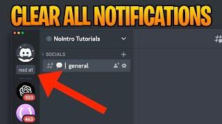 Clear All Discord Notifications Button With This BetterDiscord Plugin