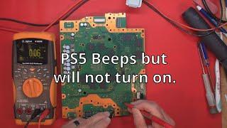 #167 Repair of PS5 Beep with No Lights