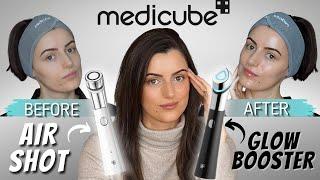 MEDICUBE AGE R ATS AIR SHOT VS BOOSTER-H (GLOW BOOSTER): K-Beauty Device Review, Before&After