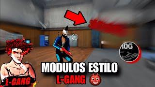  APRENDE A PONER MODULOS ESTILO L-GANG  || TE ACUSARAN DE ARCHIVOS  || Free Fire 2024 *H4CK*