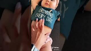 Cute baby Tik Tok video