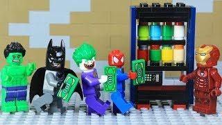 Lego Superhero Ironman Build Vending Machine