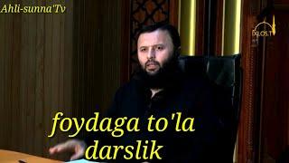 Foydaga to'la darslik...Shayx Sodiq Samarqandiy