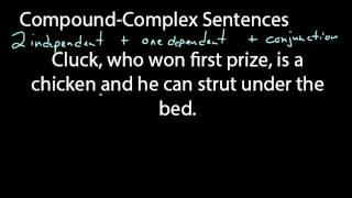 Compound Complex Sentences