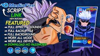 NEW!! Skin Xavier Jujutsu Kaisen - Gojo Satoru No Password | Full Effect & Voice Patch Terbaru 2025