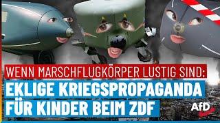 ZDF macht den Krieg zum lustigen Spiel: Keine Zwangsbeiträge für eklige Kinder-Kriegspropaganda!
