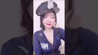 Bigo Live Police Girl ‍️ #periscope #live  #girlthailand