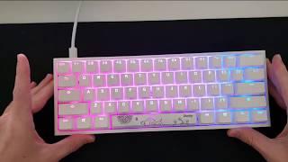 Ducky One 2 Mini Review (Pure White)