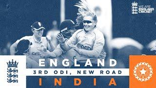 England v India - Highlights | India Stop Clean Sweep on Day 3 | 3rd Women’s Royal London ODI 2021