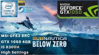 Subnautica Below Zero Early Access Gameplay GTX 1050 4GB + i5 8300h | 1080p | MSI GF63 8RC