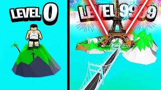 Building MAX LEVEL CITY ISLAND! -  Roblox City Life Tycoon