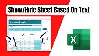 How to Hide or Unhide a Specific Worksheet Based on Cell Value in Another Sheet In Excel