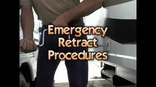 RV Slides - Emergency Slide-In and Manual Retract Procedures