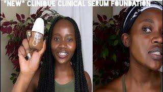 NEW CLINIQUE EVEN BETTER CLINICAL SERUM FOUNDATION ON DARK SKIN (126 Espresso)