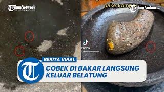 Viral Cobek Keluar Belatung Jika Dibakar, Ini penjelasan chef