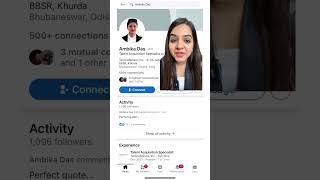 How to reach out to a recruiter on LinkedIn? | Job Search Tips