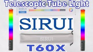 The BEST Telescopic Tube Light in 2024 is Sirui T60X