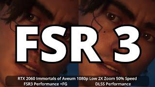 Would you turn off DLSS to get Frame Gen with FSR 3? FSR 3 on RTX 2060 Tested!