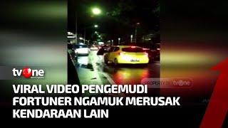 Tidak Terima Ditegur, Pengemudi Fortuner Ngamuk Pakai Pedang Katana | Kabar Siang tvOne