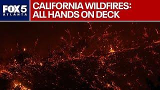 Mexico, Canada send firefighters to California wildfires | FOX 5 News