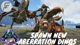 Ark Aberration - Spawn All New Aberration Creatures and Saddles