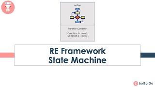 UiPath's REFramework - 3 | Concept of State Machines