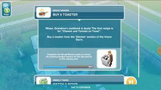 Buy a toaster - the Sims freeplay  jangan ditonton videonya,videonya kepotong(don't wacthing video)