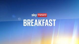 Watch Sky News Breakfast | Tens of thousand of homes could be without water until the weekend