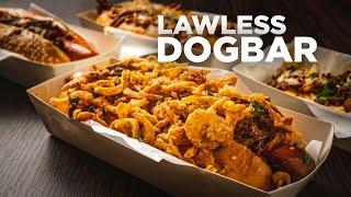 HOT DOG BRUTAL DARI LAWLESS ! GEDE BENER DAH ! - LAWLESS DOG BAR REVIEW