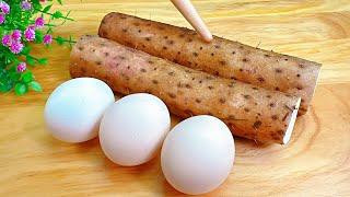 Yam and Egg: A Perfect Combination for Digestion and Health