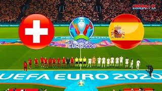 PES 2021 - Switzerland vs Spain - UEFA EURO 2020 - Gameplay Match PC