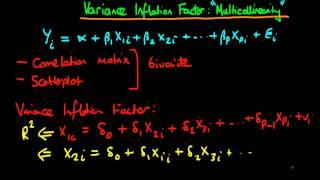 Variance Inflation Factors: testing for multicollinearity