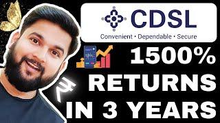 CDSL Share Fundamental Analysis | Monopoly Stock | Durgesh Bhardwaj