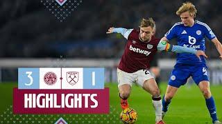 Leicester City 3-1 West Ham | Premier League Highlights