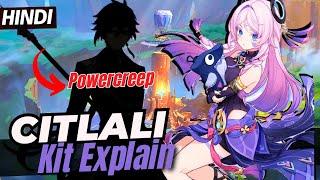 [Hindi] ZHONGLI POWERCREEP? - Citlali Kit Explained & Overview - Genshin Impact 5.3