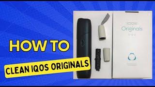 How to clean IQOS Originals