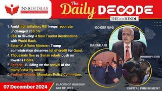 The Daily Decode | 7th December 2024