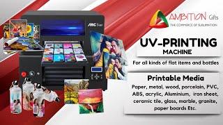 Commercial Heavy-duty UV Printing machine Multi purpose UV Printer for Mobile Cover, bottles, Etc.